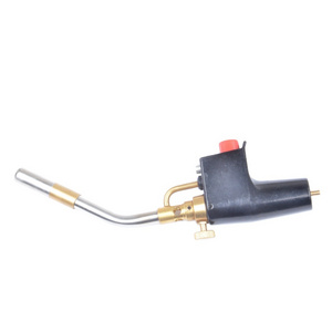 High intensity brazing mapp gas torch with self-ignition