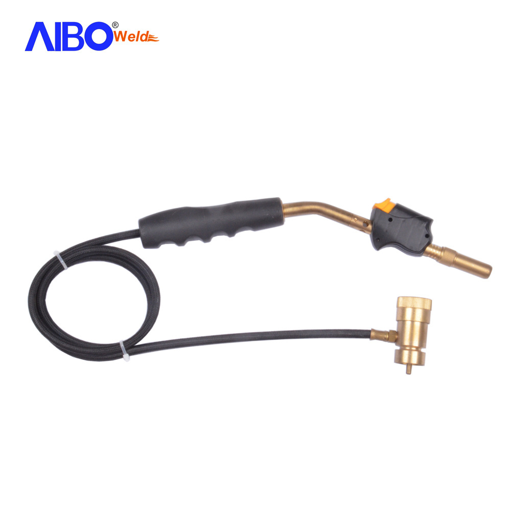 Top quality China factory direct sale propane plumbing torch with long hose for welding usage