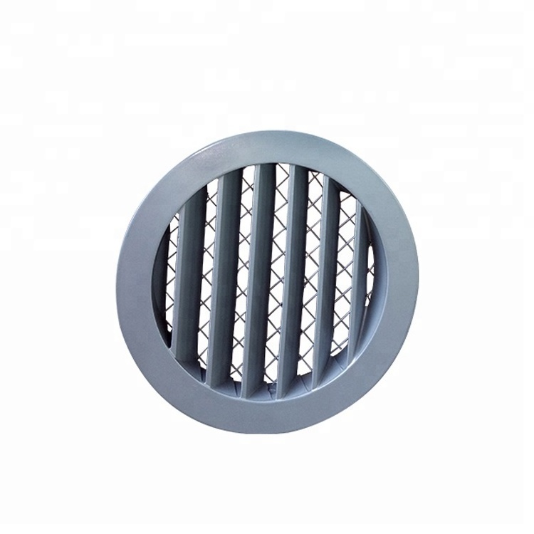 Casting Aluminum Air exhaust external louver for HVAC Air duct ventilation