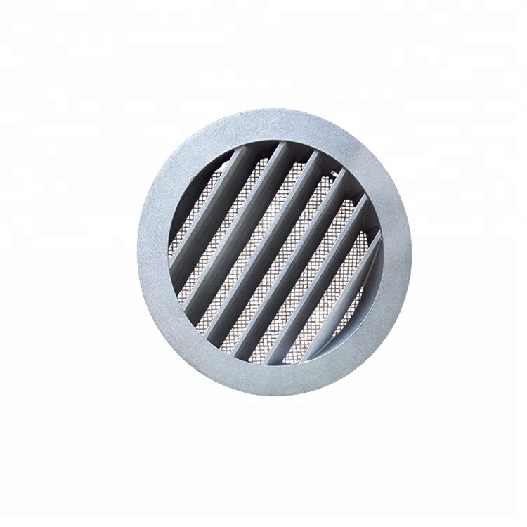 Casting Aluminum Air exhaust external louver for HVAC Air duct ventilation