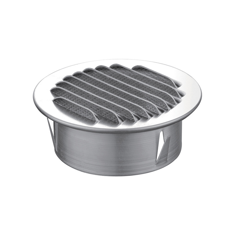 Round supply air diffuser aluminium vents grilles