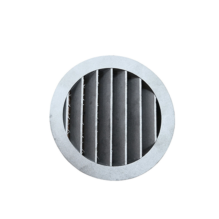 Round supply air diffuser aluminium vents grilles