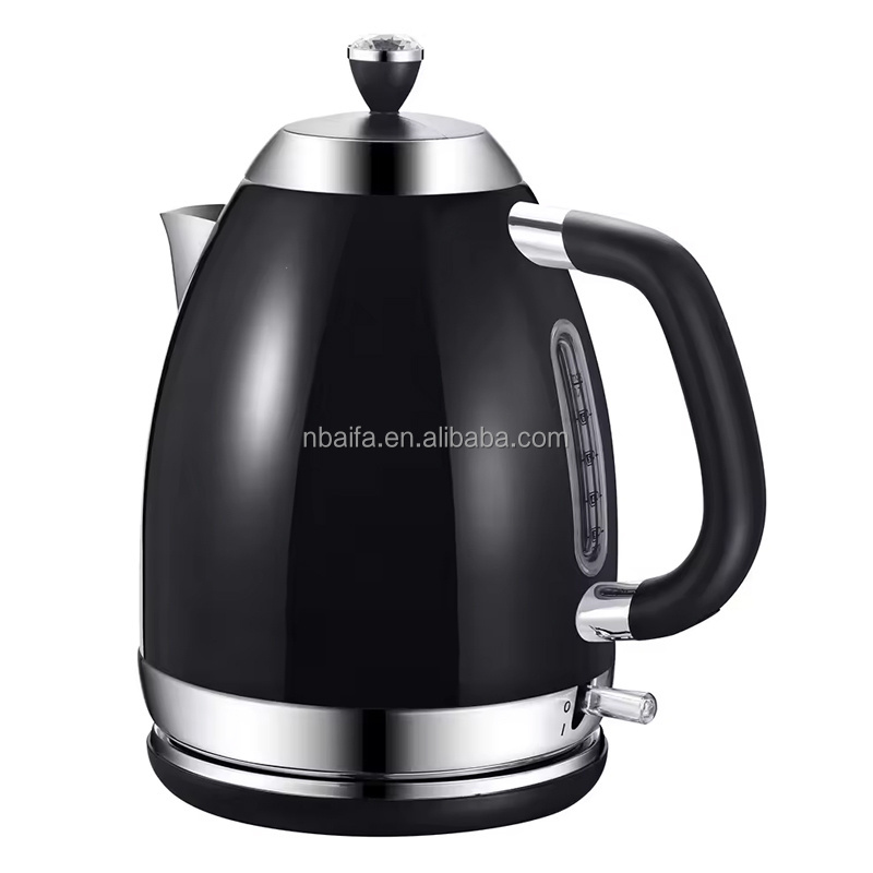 Aifa Kettle Stainless Steel 0.8L Portable Travel Kettle with Double Wall Construction Mini Hot Water Boiler Heater Electric Tea