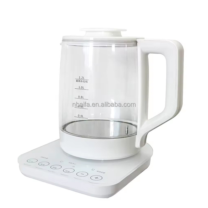 Aifa appliances kitchen home Tea Kettle Glass tea maker Water BOIL Glass Teapot 1.8L Portable Cordless Electric kettles