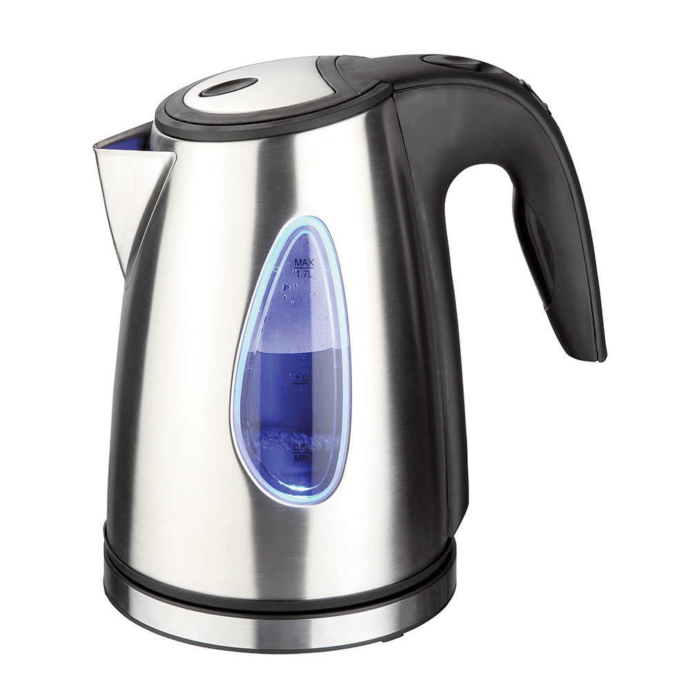 Aifa Cheap Ceramic Hotel Home Kitchen Appliances 1.8L Stainless Steel Base Washable Filter Glass Electric Kettle