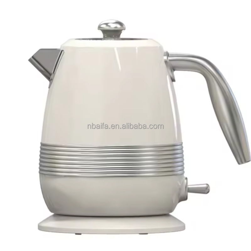 Aifa Kettle Stainless Steel 0.8L Portable Travel Kettle with Double Wall Construction Mini Hot Water Boiler Heater Electric Tea