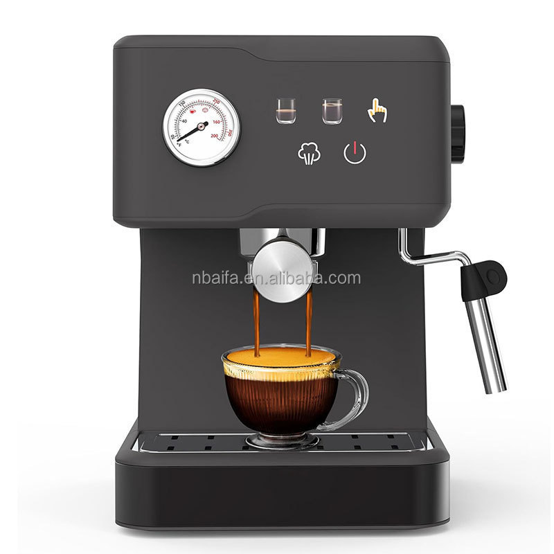 Aifa Espresso Machine 20 Bar Espresso Maker with Milk Frother and Steamer Retro Coffee Machine for Home Latte Cappuccino Machine