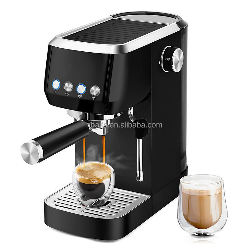 Aifa Espresso Machine 20 Bar Espresso Maker with Milk Frother and Steamer Retro Coffee Machine for Home Latte Cappuccino Machine