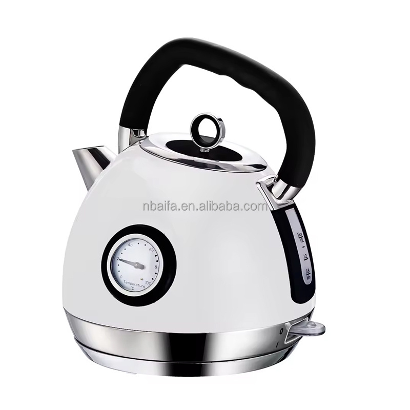 Aifa retro 1.8L kettle electric tea water boiler cooker cordless fast hot water boiler with UK kettle thermostat for hotel