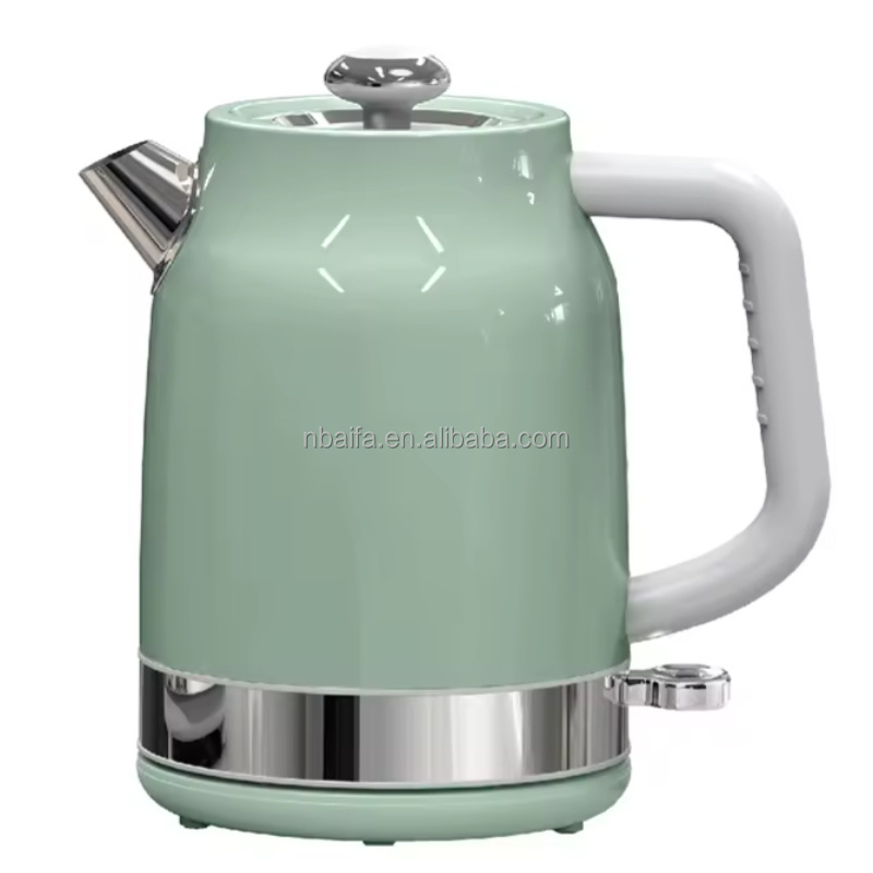 Aifa New Green Hot Water Jug Electric Appliances For Home Strix 360 Rotation Electric Tea Maker Coffee Kettle