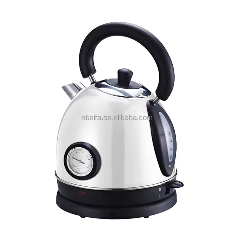 Aifa retro 1.8L kettle electric tea water boiler cooker cordless fast hot water boiler with UK kettle thermostat for hotel