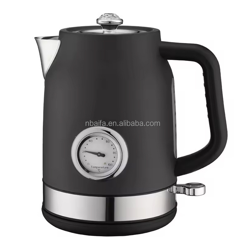 Aifa British retro electric kettle 1.7L household large capacity 304 stainless steel kettle small household appliances