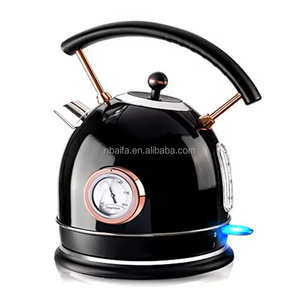 Aifa British retro electric kettle 1.7L household large capacity 304 stainless steel kettle small household appliances