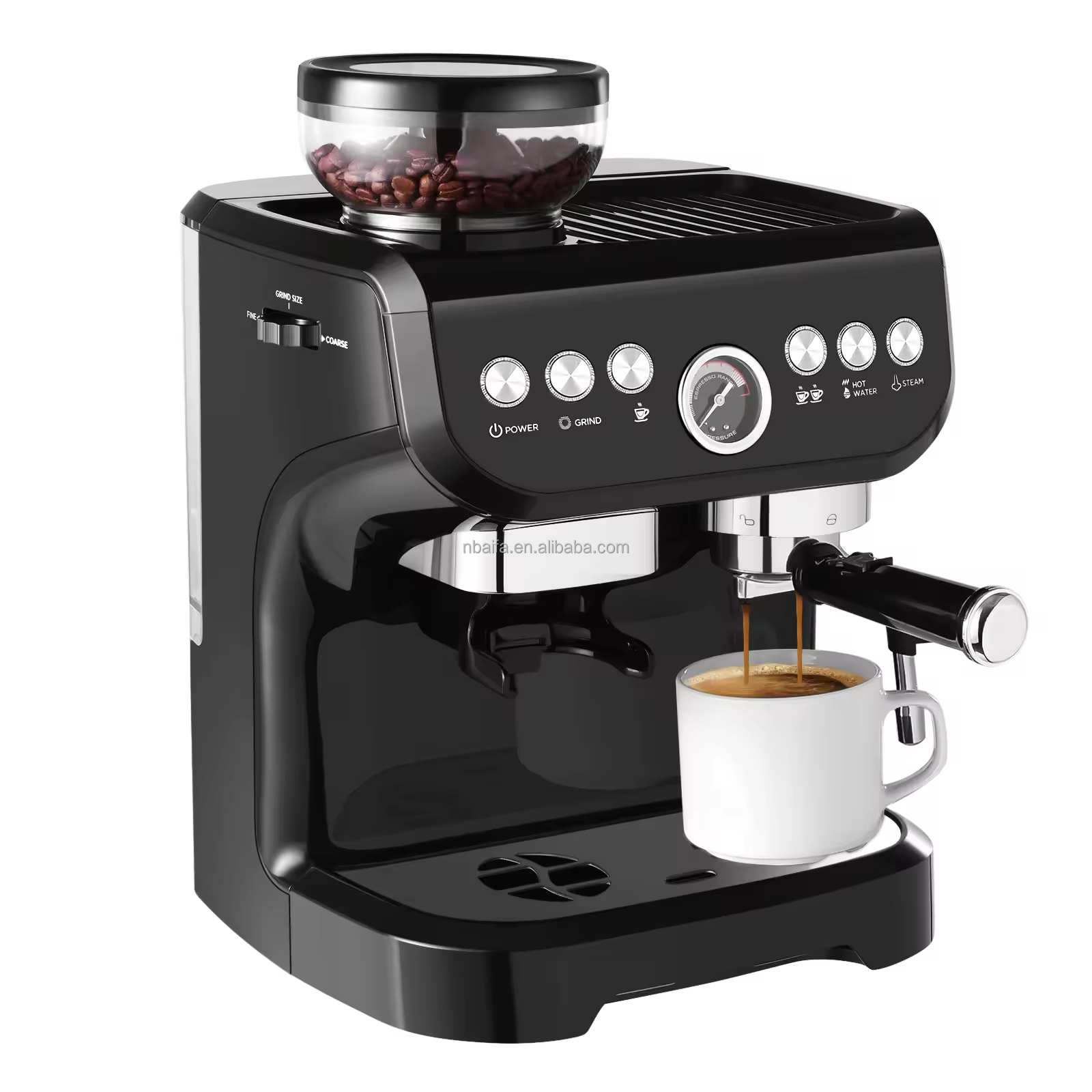 Aifa Commercial 15/20 Bar Cappuccino Latte Coffee Maker 3 in 1 Multi-functional Smart Espresso Coffee Machine