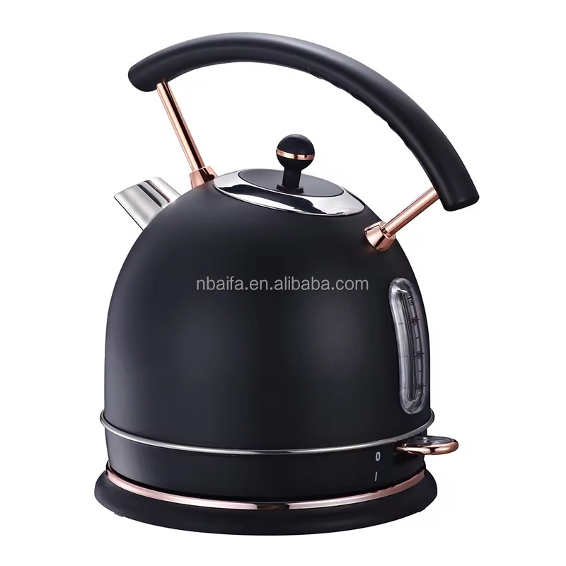 Aifa Yellow Black Water Boiler For Water Heating 110V 220V Mini Electric Kettle Hotel Electric Kettle Tea Kettle