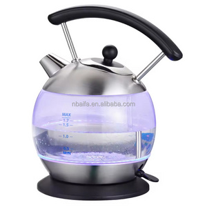 Aifa appliances kitchen home Tea Kettle Glass tea maker Water BOIL Glass Teapot 1.8L Portable Cordless Electric kettles