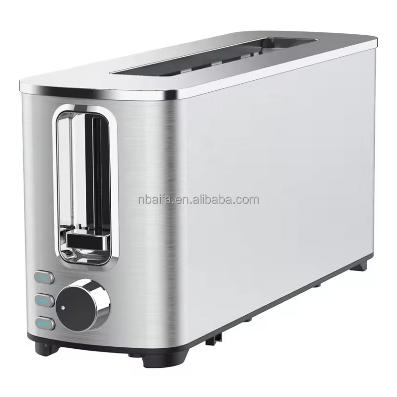 Aifa Digital Bread Toaster Toaster 2 Slice Extra Wide Slot Compact Stainless Steel Toasters