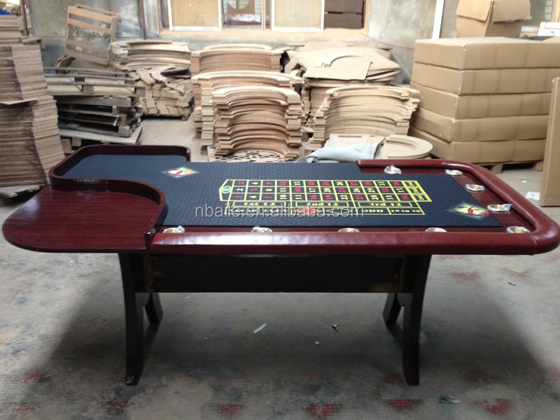 84 Inch Deluxe Casino Style Roulette Poker Table