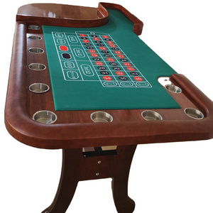 84 Inch Deluxe Casino Style Roulette Poker Table