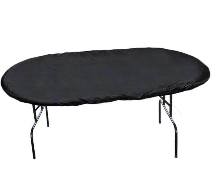 Black Oxford Fabric Waterproof  Dustproof  Table Cover