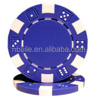 11.5g plastic dice poker chips