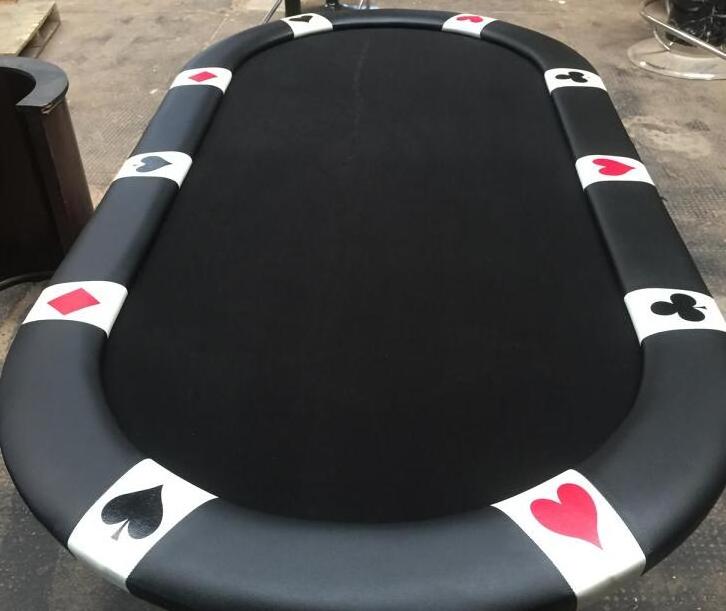 84 Inch Folding Poker Table With Folding Steel leg