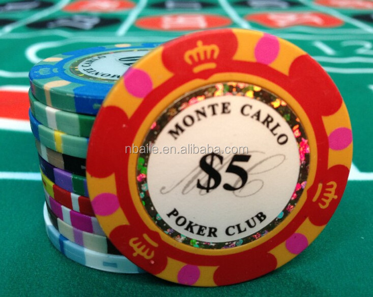 3 tone 14G clay Crown casino poker chip