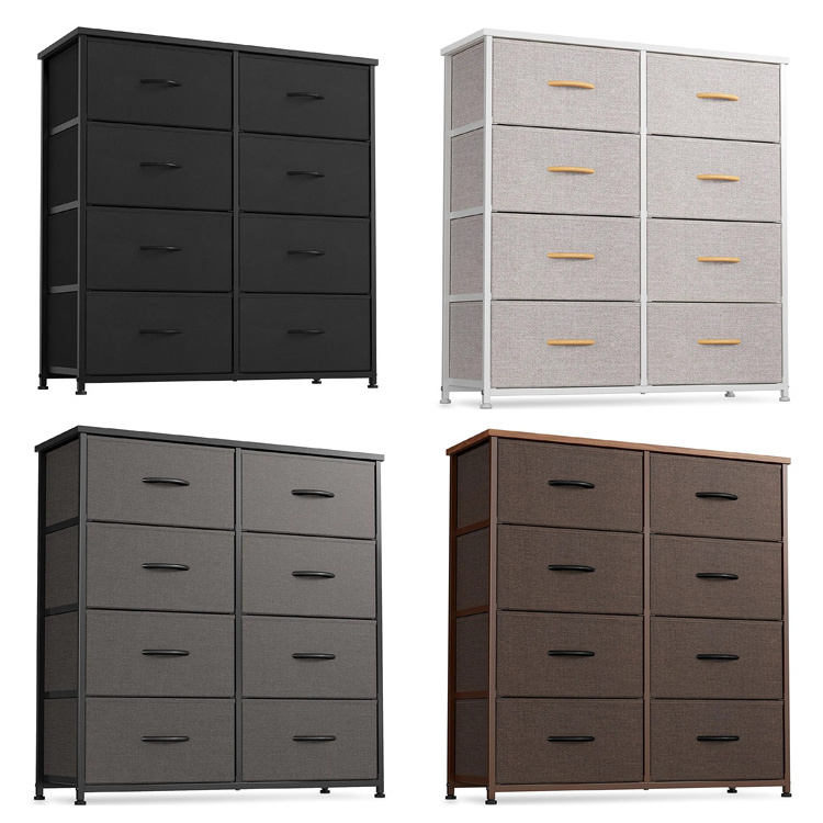 Home Bedroom Hallway Fabric Drawer Dresser Tower Storage Clothes Organizer Cabinet Wardrobe Closet Para Ropa Cajoneras