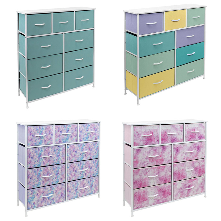 Living Room Bedroom Hallway Fabric Kids Dresser Para Ropa Cajoneras Storage Organizer Tower Cabinet Wardrobe Chest of Drawers