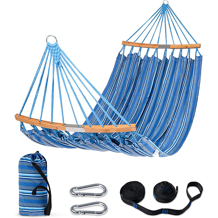 Outdoor Indoor Garden Camping Portable Foldable Ultralight Cotton Swing Hanging Hammock Bed