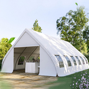 Outdoor 20' x 40' Peach Shaped Trade Show Marquee Tent Heavy Duty Giant Party Event Wedding Rental Canopy Glamping Gazebo Tent