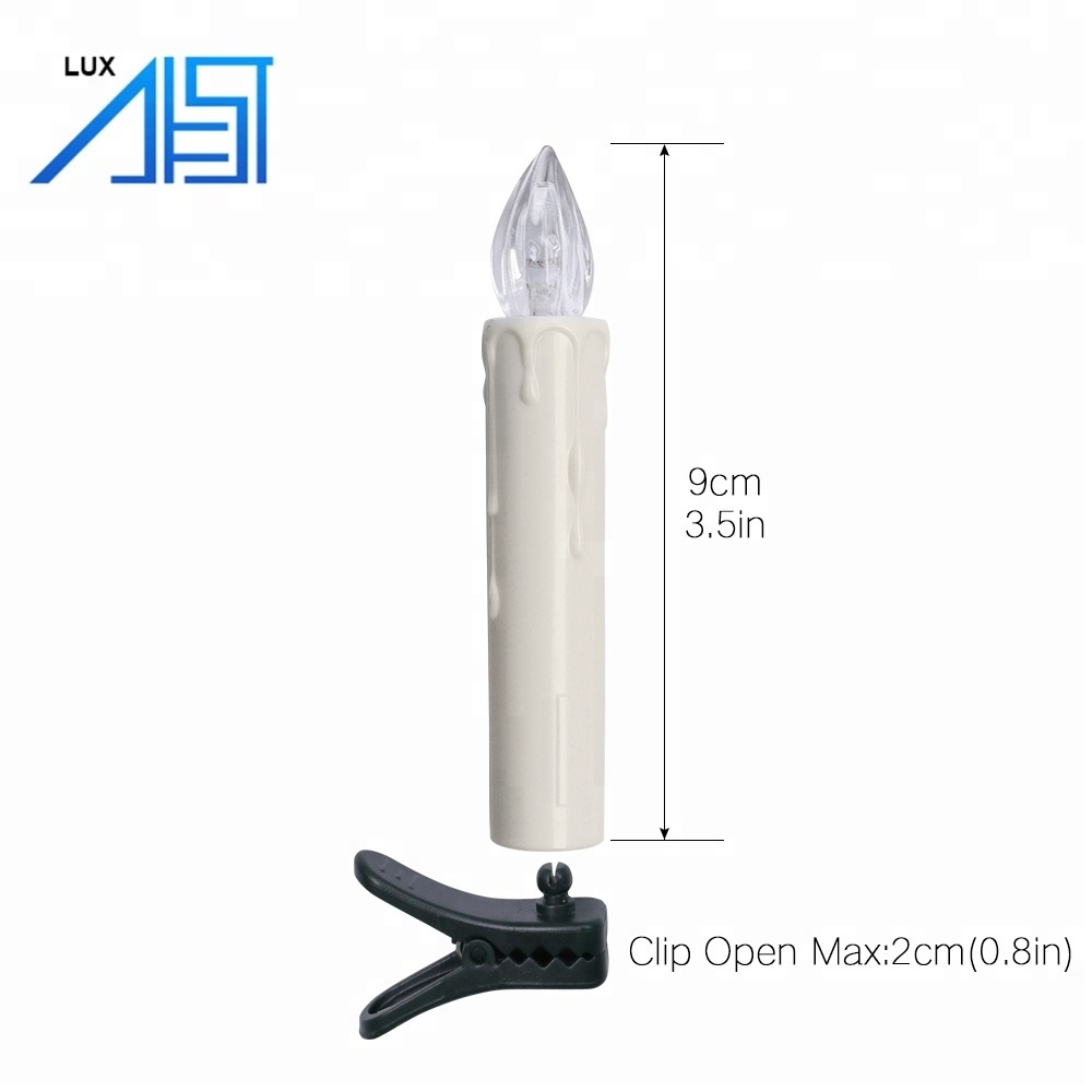 10 Packs Top Quality Christmas Home Wedding Decoration Flameless Bulb Light Remote Control Pillar Led Candle