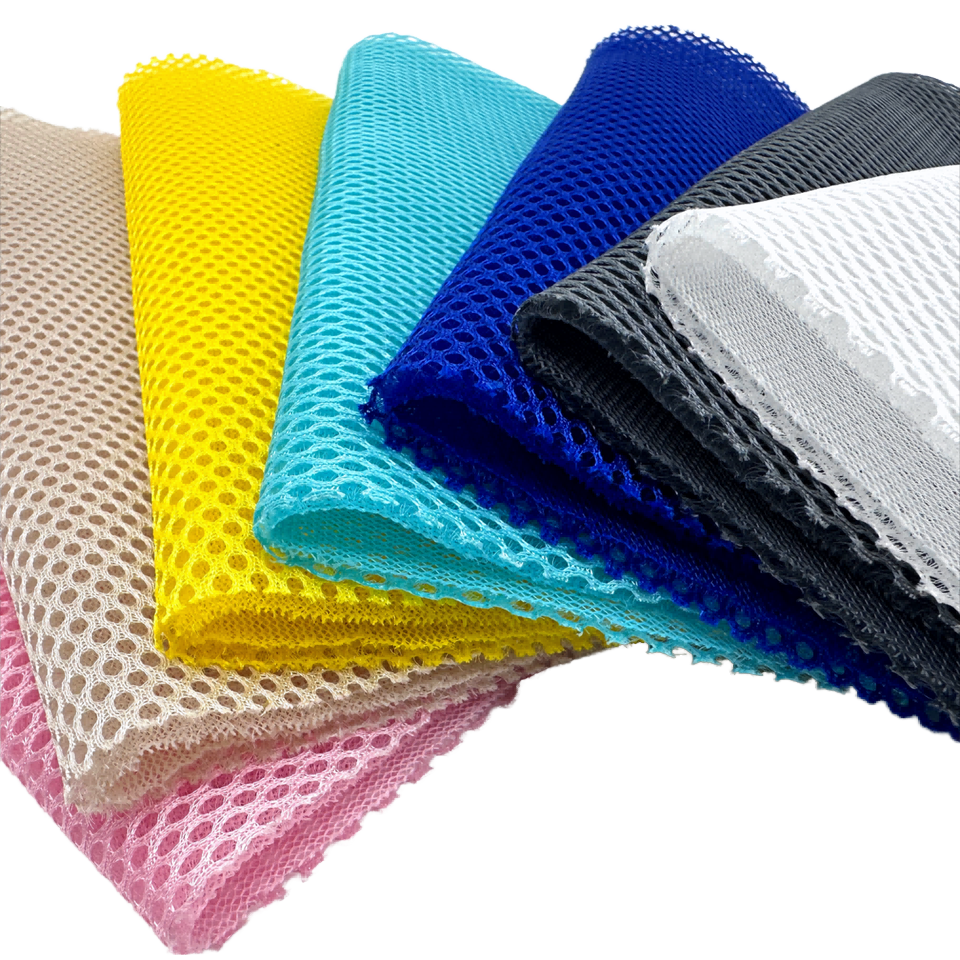 customized 100% polyester knitting mesh fabric 3D air mesh fabric for shoes