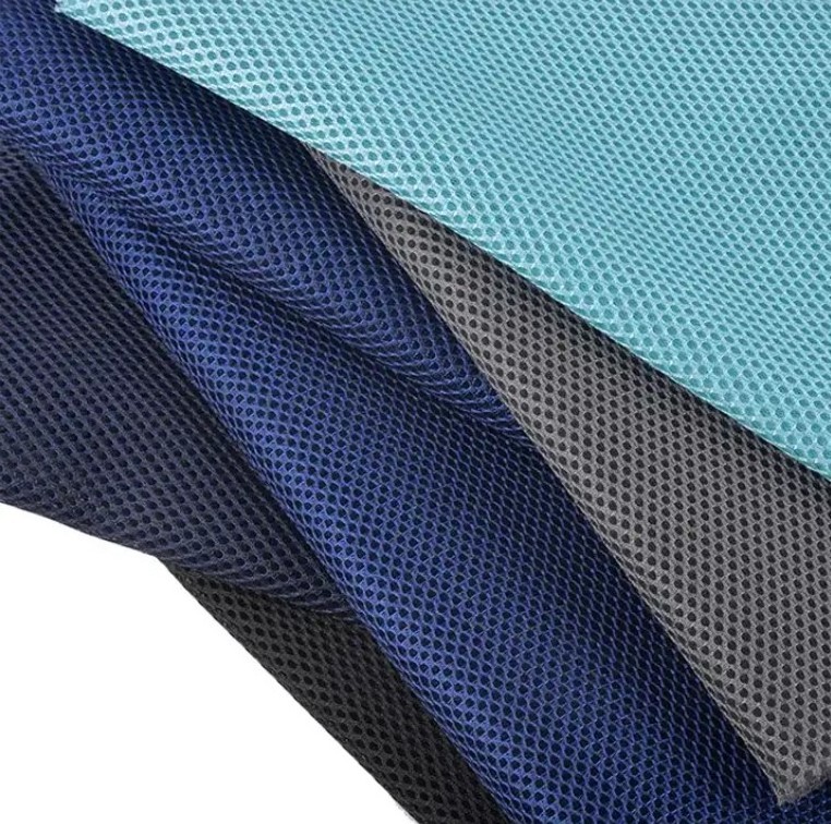 customized 100% polyester knitting mesh fabric 3D air mesh fabric for shoes