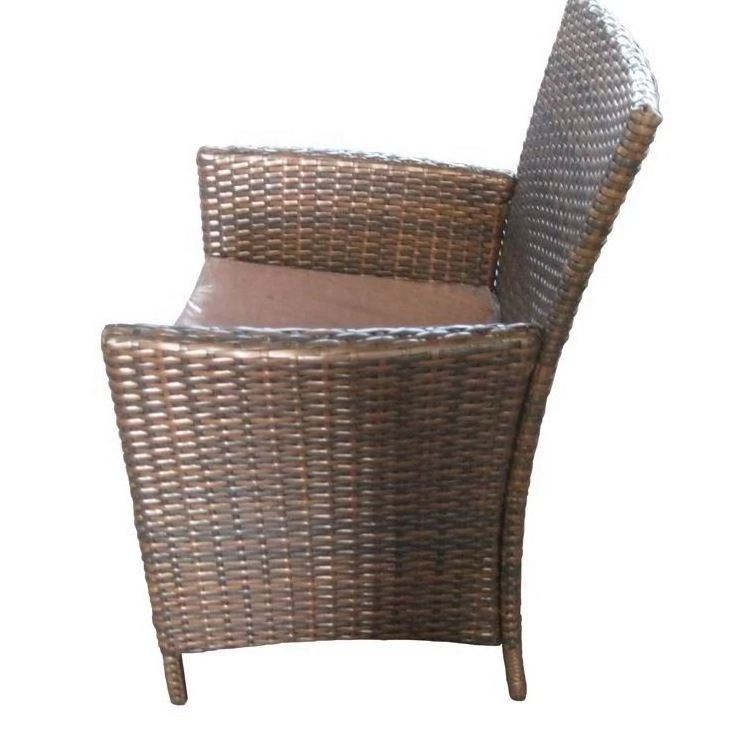 Yinzhou Living Wholesale Pe Wicker Outdoor Rattan Grey Chair Outdoor Rattan Furniture