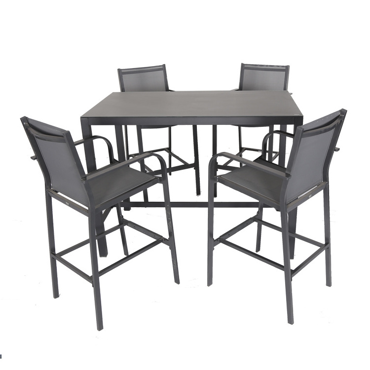 7 Pieces European Style Outdoor Furniture Sets Garden Patio Outdoor Aluminium Furniture Set