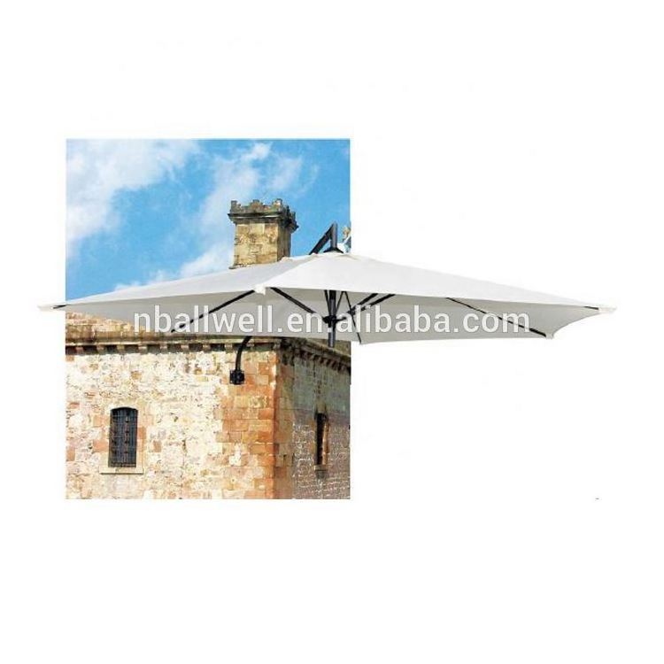 Yinzhou Living New Design Wall Mount Hanging Outdoor Umbrella Manufacturer China Awou5044b Commercial Patio Umbrella