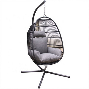 Yinzhou Living Garden Egg Outdoor Swing Chair Hanging Swing Chair