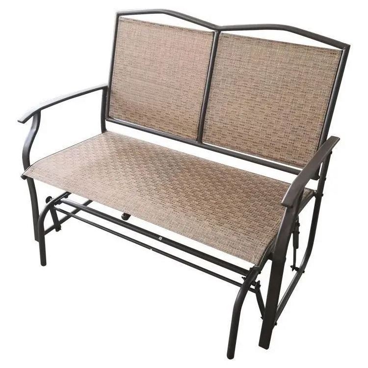 New design hot selling outdoor 2 person seat garden patio swing chair