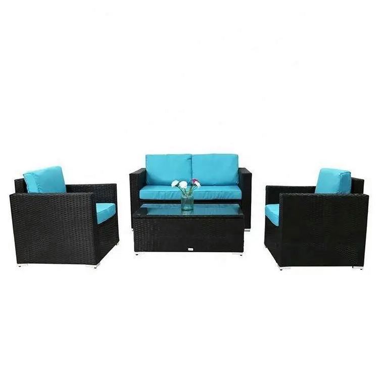 Better Homes And Garden 8 Patio 7 Pc 5 Piece Outdoor Black Wicker Sectional Furniture