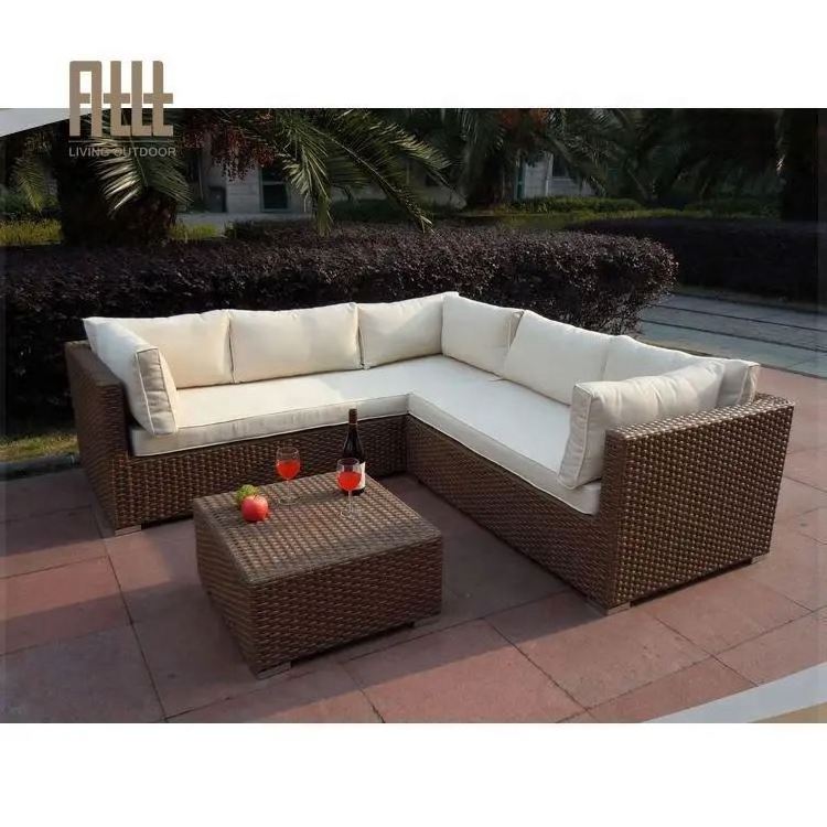 Yinzhou Living Brisbane Outdoor Furniture From Ningbo Manufacturer All Weather Brisbane Outdoor Patio Furniture Rattan Sofa Set