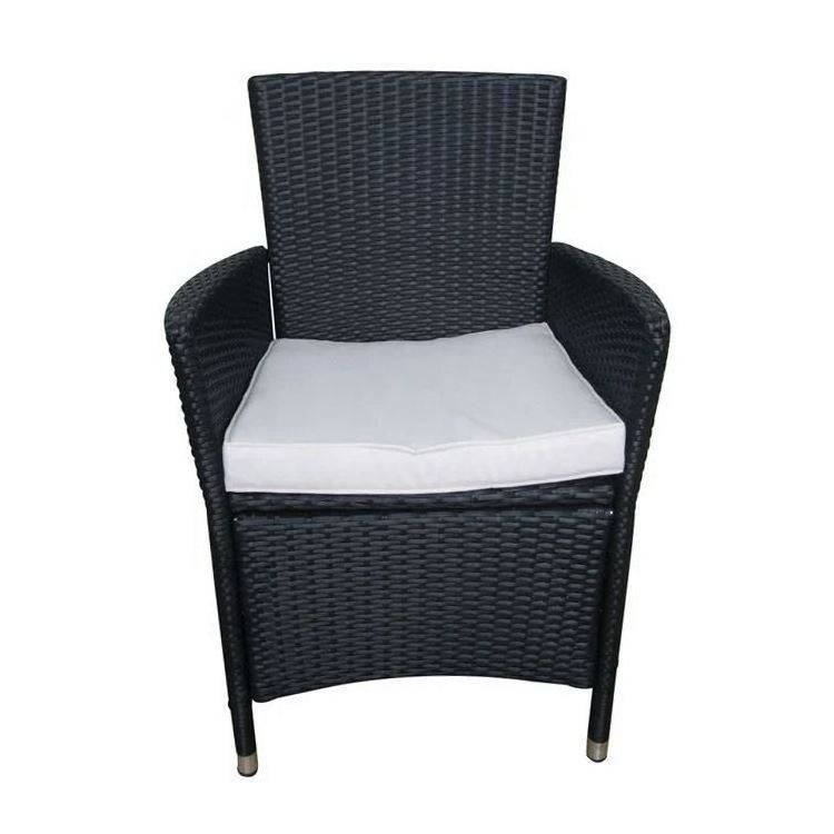 Yinzhou Living Wholesale Pe Wicker Outdoor Rattan Grey Chair Outdoor Rattan Furniture