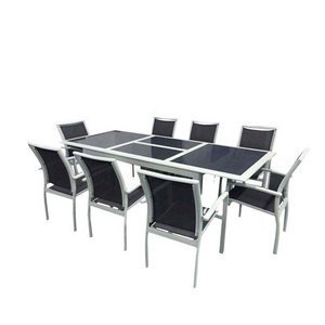 Aluminum Bistro Armchair Outdoor Table Set Cast Iron Garden Furniture