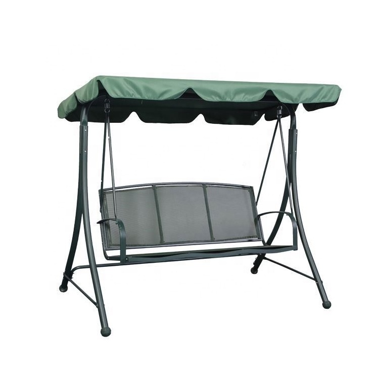 Yinzhou Living Outdoor Patio Stand Alone Chairs For Bedrooms Cheap Winging Lounge Canopy Double Seat Metal Set With Swing Chair