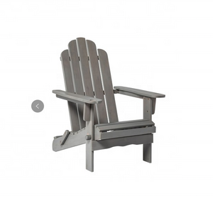 Yinzhou Living Hot Sale Plastic Teak Adirondack Chair Resin Folding outdoor chair garden furniture