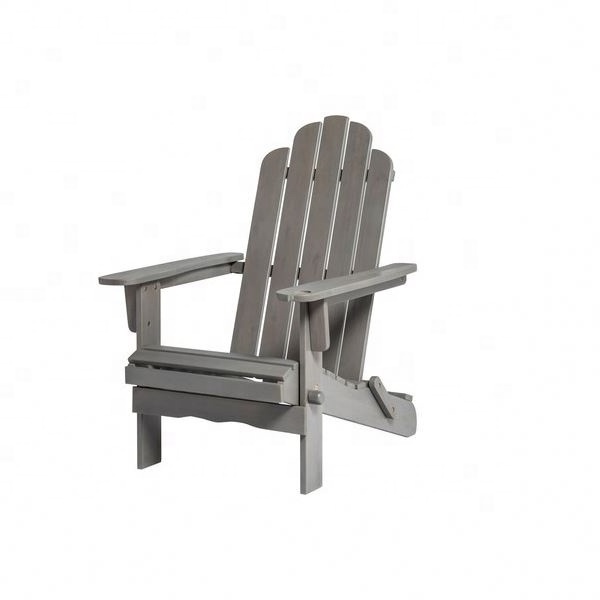 Yinzhou Living Outdoor Furniture Plastic Teak Adirondack Chair Resin Folding Adirondack Chair