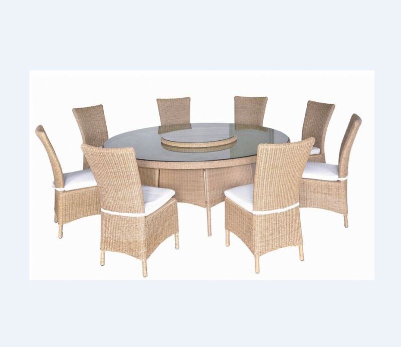 Yinzhou Living Awrf5204b Rattan Outdoor Dining Room Furniture Set From China Supplier Rattan Outdoor Dining Furniture Set