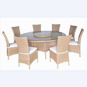 Yinzhou Living Awrf5204b Rattan Outdoor Dining Room Furniture Set From China Supplier Rattan Outdoor Dining Furniture Set