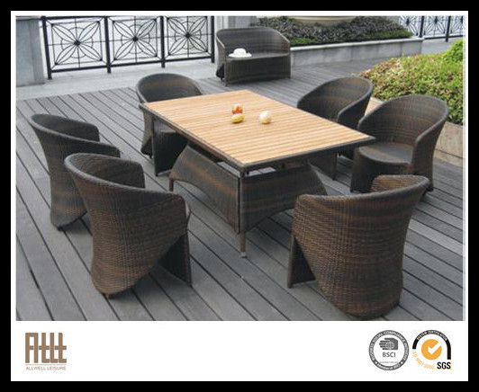 Stylish Artificial Rattan All Weather Rattan Furniture Set Uv-resistant Outdoor Rattan Wicker Furniture