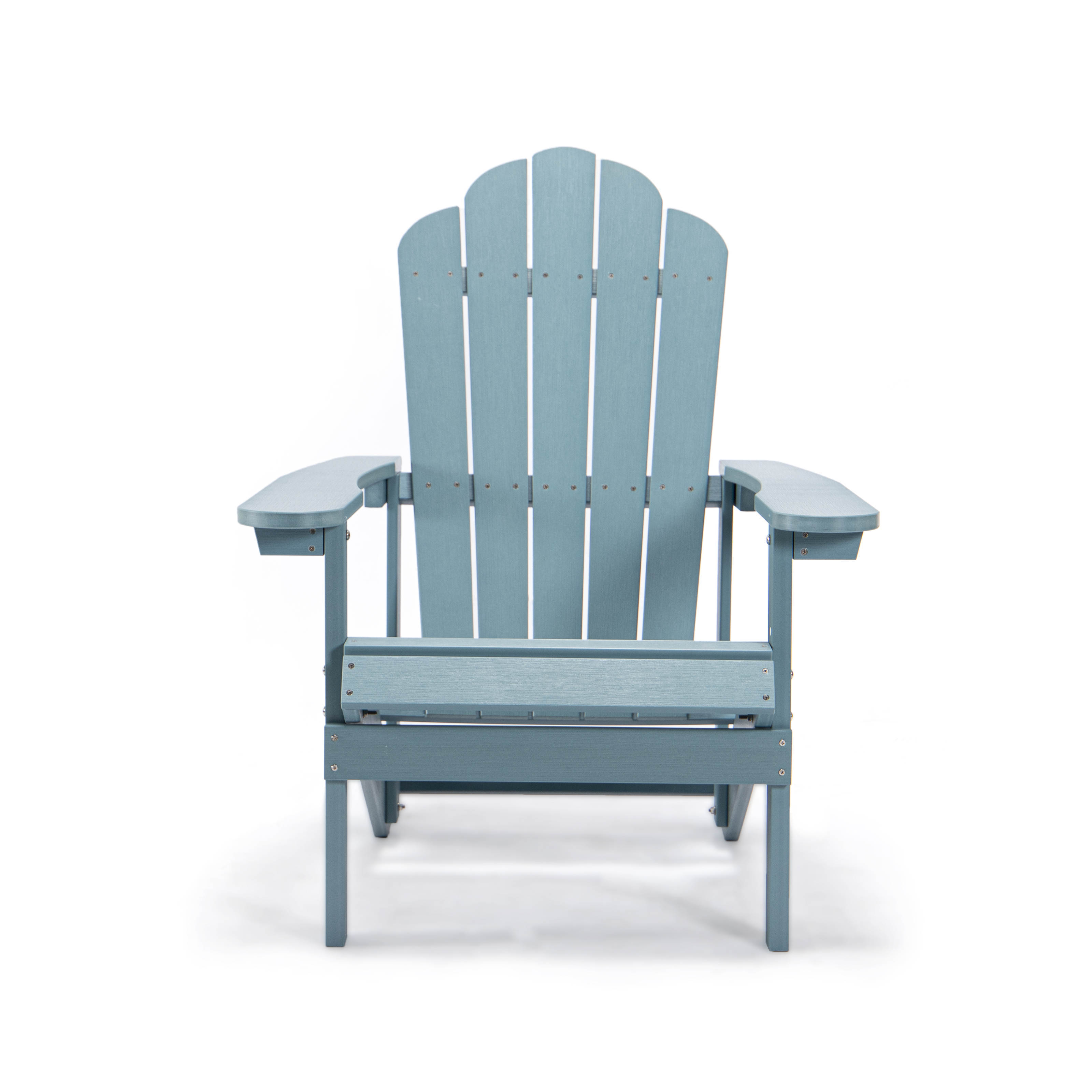 Yinzhou Living Hot Sale Plastic Teak Adirondack Chair Resin Folding outdoor chair garden furniture